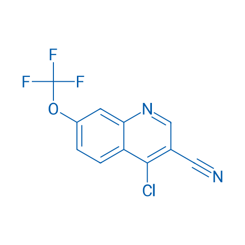 4-Chloro-7-(trifluoromethoxy)quinoline-3-carbonitrile 100mg