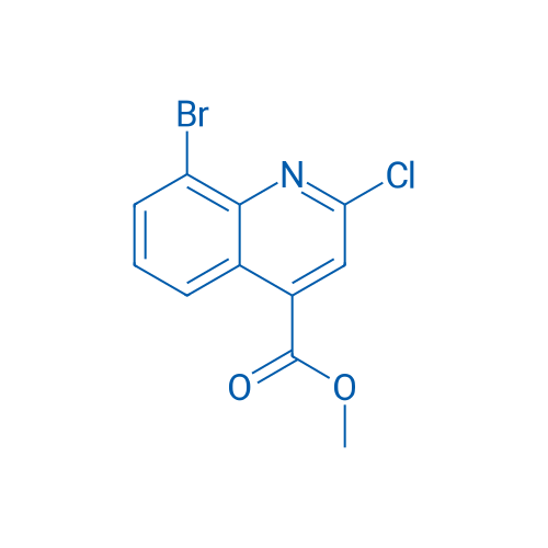Methyl 8-bromo-2-chloroquinoline-4-carboxylate 100mg