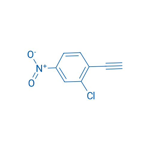2-Chloro-1-ethynyl-4-nitrobenzene 100mg
