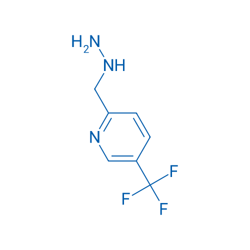 2-(Hydrazinylmethyl)-5-(trifluoromethyl)pyridine 1g