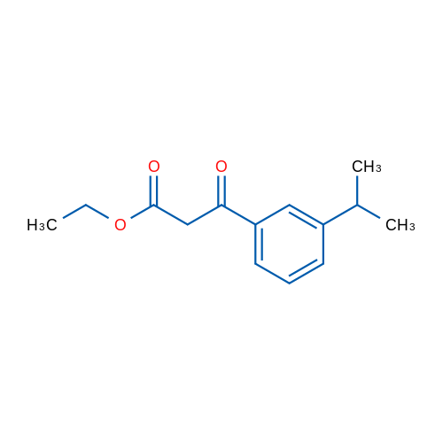 Ethyl 3-(3-isopropylphenyl)-3-oxopropanoate 1g