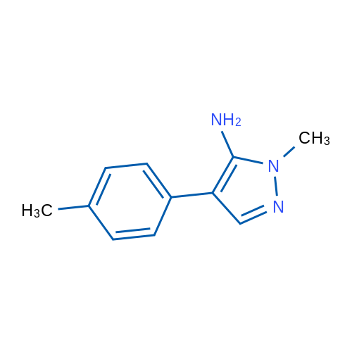 1-Methyl-4-(4-methylphenyl)-1h-pyrazol-5-amine 5g