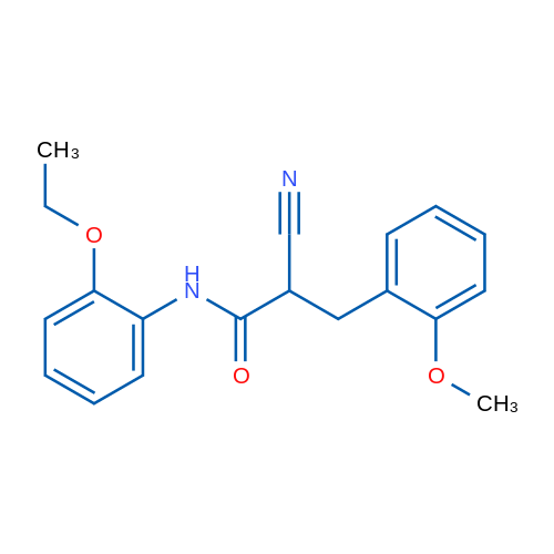2-Cyano-N-(2-ethoxyphenyl)-3-(2-methoxyphenyl)propanamide 1g