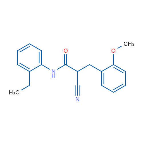 2-Cyano-N-(2-ethylphenyl)-3-(2-methoxyphenyl)propanamide 1g