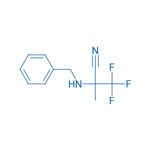 2-(Benzylamino)-3,3,3-trifluoro-2-methylpropanenitrile 1g