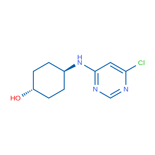 trans-4-((6-Chloropyrimidin-4-yl)amino)cyclohexanol 1g