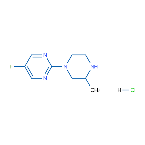 5-Fluoro-2-(3-methylpiperazin-1-yl)pyrimidine hydrochloride 1g