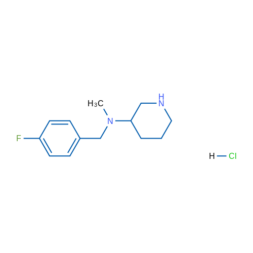 N-(4-Fluorobenzyl)-N-methylpiperidin-3-amine hydrochloride 1g
