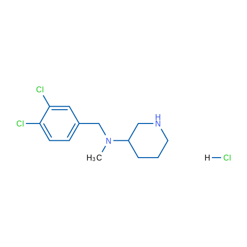 N-(3,4-Dichlorobenzyl)-N-methylpiperidin-3-amine hydrochloride 1g