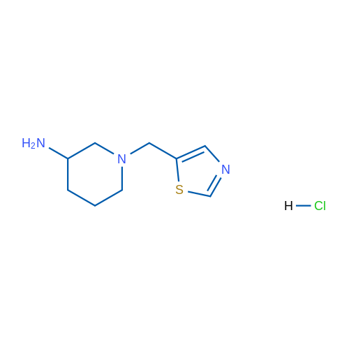 1-(Thiazol-5-ylmethyl)piperidin-3-amine hydrochloride 1g