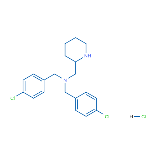 N,N-Bis(4-chlorobenzyl)-1-(piperidin-2-yl)methanamine hydrochloride 1g