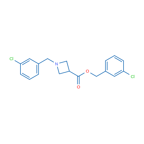 3-Chlorobenzyl 1-(3-chlorobenzyl)azetidine-3-carboxylate 1g