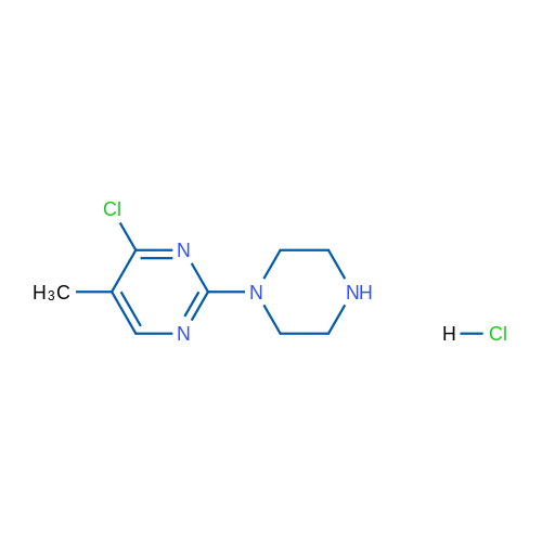 4-Chloro-5-methyl-2-(piperazin-1-yl)pyrimidine hydrochloride 1g