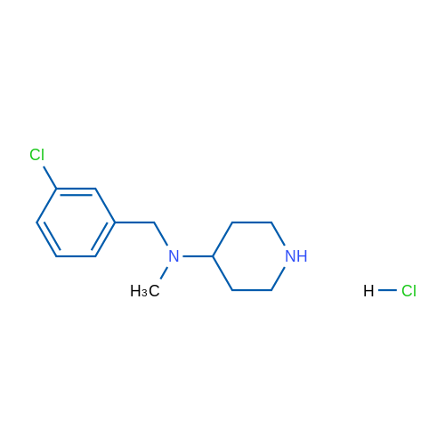 N-(3-Chlorobenzyl)-N-methylpiperidin-4-amine hydrochloride 1g