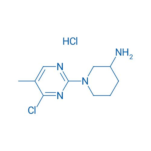 1-(4-Chloro-5-methylpyrimidin-2-yl)piperidin-3-amine hydrochloride 1g
