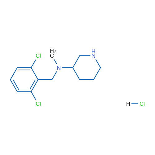 N-(2,6-Dichlorobenzyl)-N-methylpiperidin-3-amine hydrochloride 1g