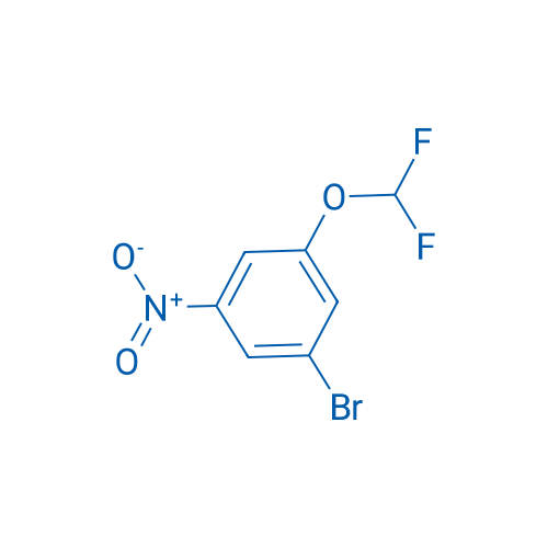 1-Bromo-3-(difluoromethoxy)-5-nitrobenzene 250mg