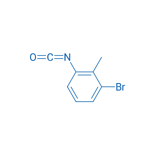 1-Bromo-3-isocyanato-2-methyl-benzene 250mg