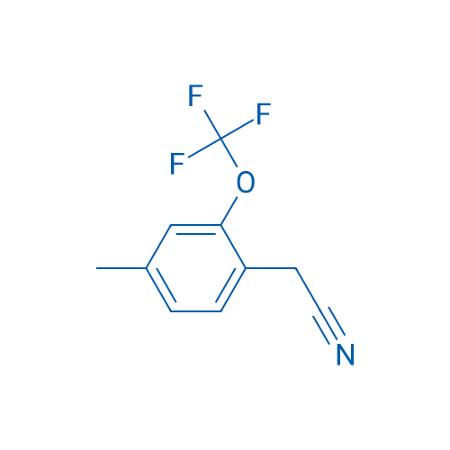 4-Methyl-2-(trifluoromethoxy)phenylacetonitrile 1g