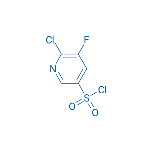 6-Chloro-5-fluoropyridine-3-sulfonyl chloride 250mg