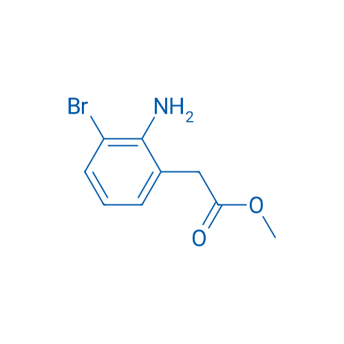 Methyl 2-(2-amino-3-bromophenyl)acetate 50mg