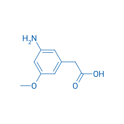 2-(3-Amino-5-methoxyphenyl)acetic acid 50mg