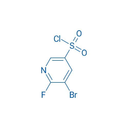 5-Bromo-6-fluoropyridine-3-sulfonyl chloride 100mg