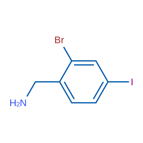 (2-Bromo-4-iodophenyl)methanamine 1g