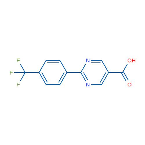 2-(4-(Trifluoromethyl)phenyl)pyrimidine-5-carboxylic acid 1g
