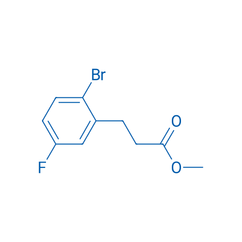 Methyl 3-(2-bromo-5-fluorophenyl)propanoate 1g