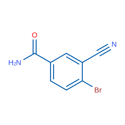 4-Bromo-3-cyanobenzamide 1g