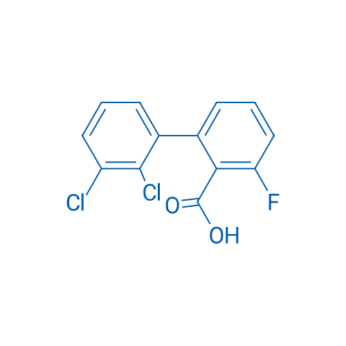 2',3'-Dichloro-3-fluoro-biphenyl-2-carboxylic acid 1g