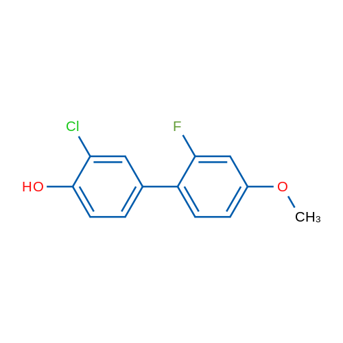 2-Chloro-4-(2-fluoro-4-methoxyphenyl)phenol 1g