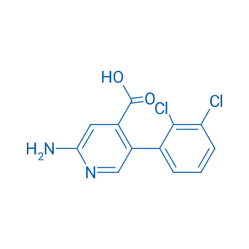 2-Amino-5-(2,3-dichlorophenyl)isonicotinic acid 1g