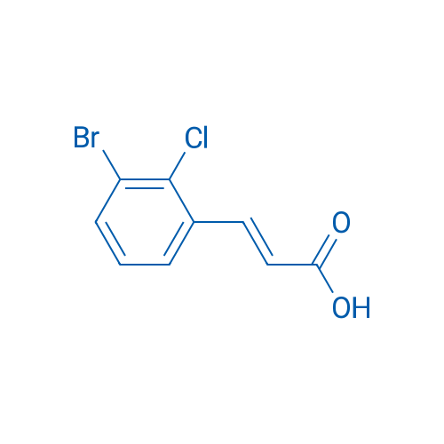 (E)-3-(3-BROMO-2-CHLOROPHENYL)ACRYLIC ACID 1g