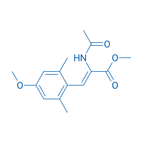 Methyl (2Z)-2-acetamido-3-(4-methoxy-2,6-dimethylphenyl)prop-2-enoate 1g