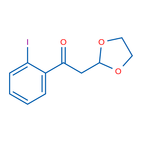 2-(1,3-Dioxolan-2-yl)-1-(2-iodophenyl)ethanone 1g