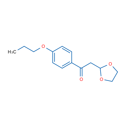 2-(1,3-Dioxolan-2-yl)-1-(4-propoxyphenyl)ethanone 1g