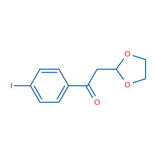 2-(1,3-Dioxolan-2-yl)-1-(4-iodophenyl)ethanone 5g