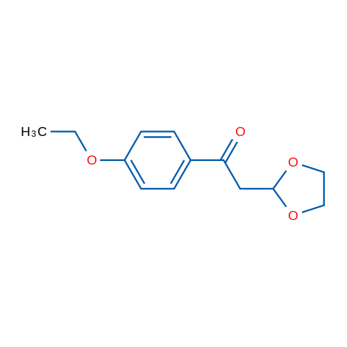 2-(1,3-Dioxolan-2-yl)-1-(4-ethoxyphenyl)ethanone 1g