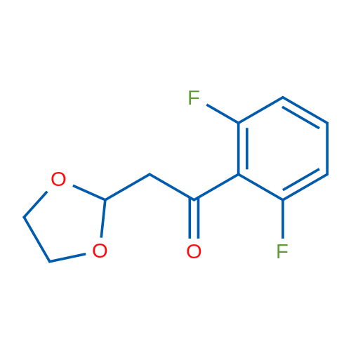 1-(2,6-Difluorophenyl)-2-(1,3-dioxolan-2-yl)ethanone 1g