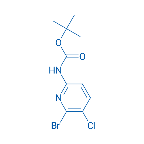 tert-Butyl (6-bromo-5-chloropyridin-2-yl)carbamate 100mg
