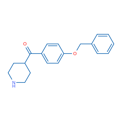 (4-(Benzyloxy)phenyl)(piperidin-4-yl)methanone 1g