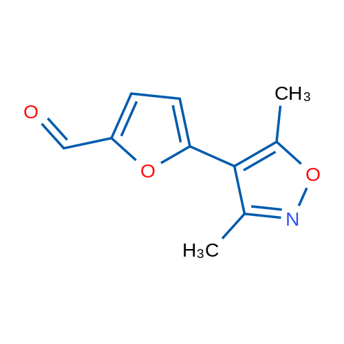 5-(Dimethyl-1,2-oxazol-4-yl)furan-2-carbaldehyde 1g