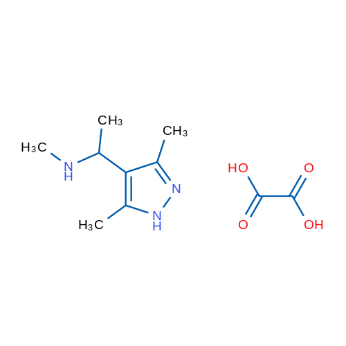 1-(3,5-Dimethyl-1H-pyrazol-4-yl)-N-methylethanamine oxalate 25g