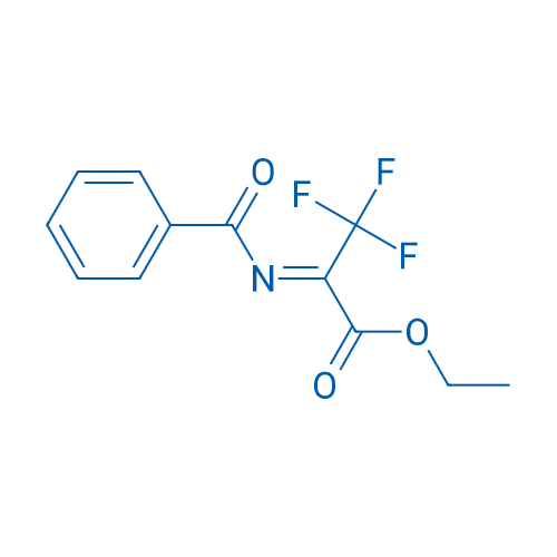 Ethyl 2-(benzoylimino)-3,3,3-trifluoropropanoate 5g