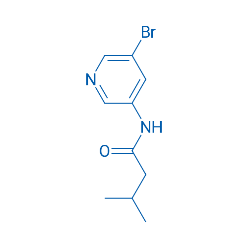 N-(5-Bromopyridin-3-yl)-3-methylbutanamide 250mg