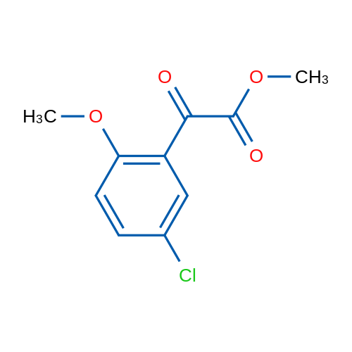 Methyl 2-(5-chloro-2-methoxyphenyl)-2-oxoacetate 1g