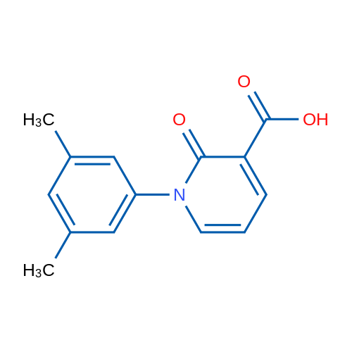 1-(3,5-Dimethylphenyl)-2-oxo-1,2-dihydropyridine-3-carboxylic acid 1g