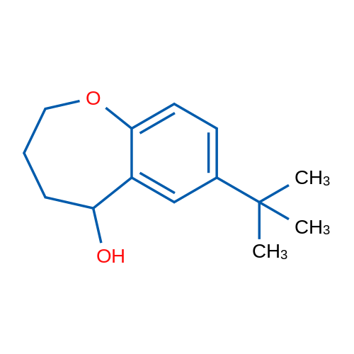 7-tert-Butyl-2,3,4,5-tetrahydro-1-benzoxepin-5-ol 1g